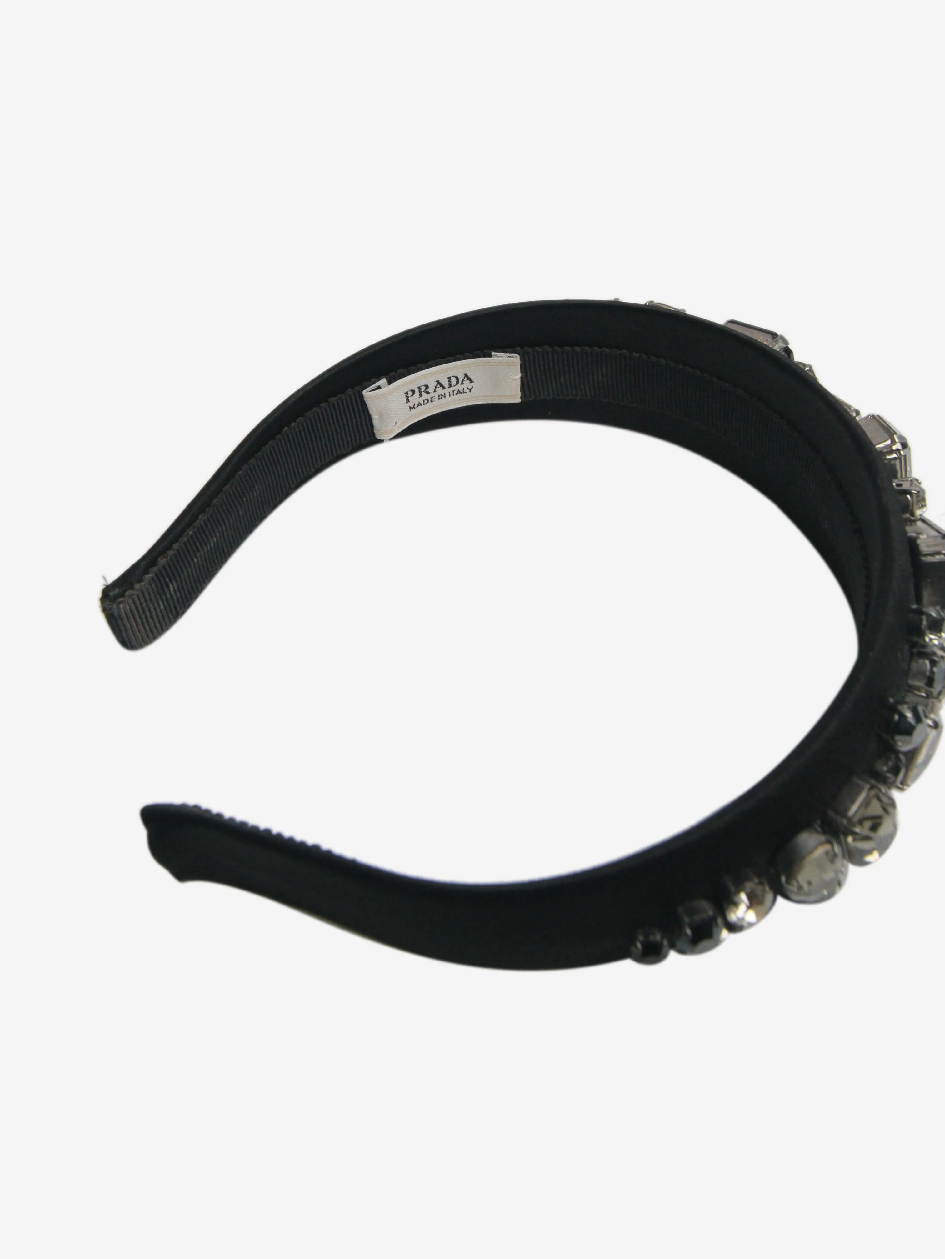 Black bejewelled headband