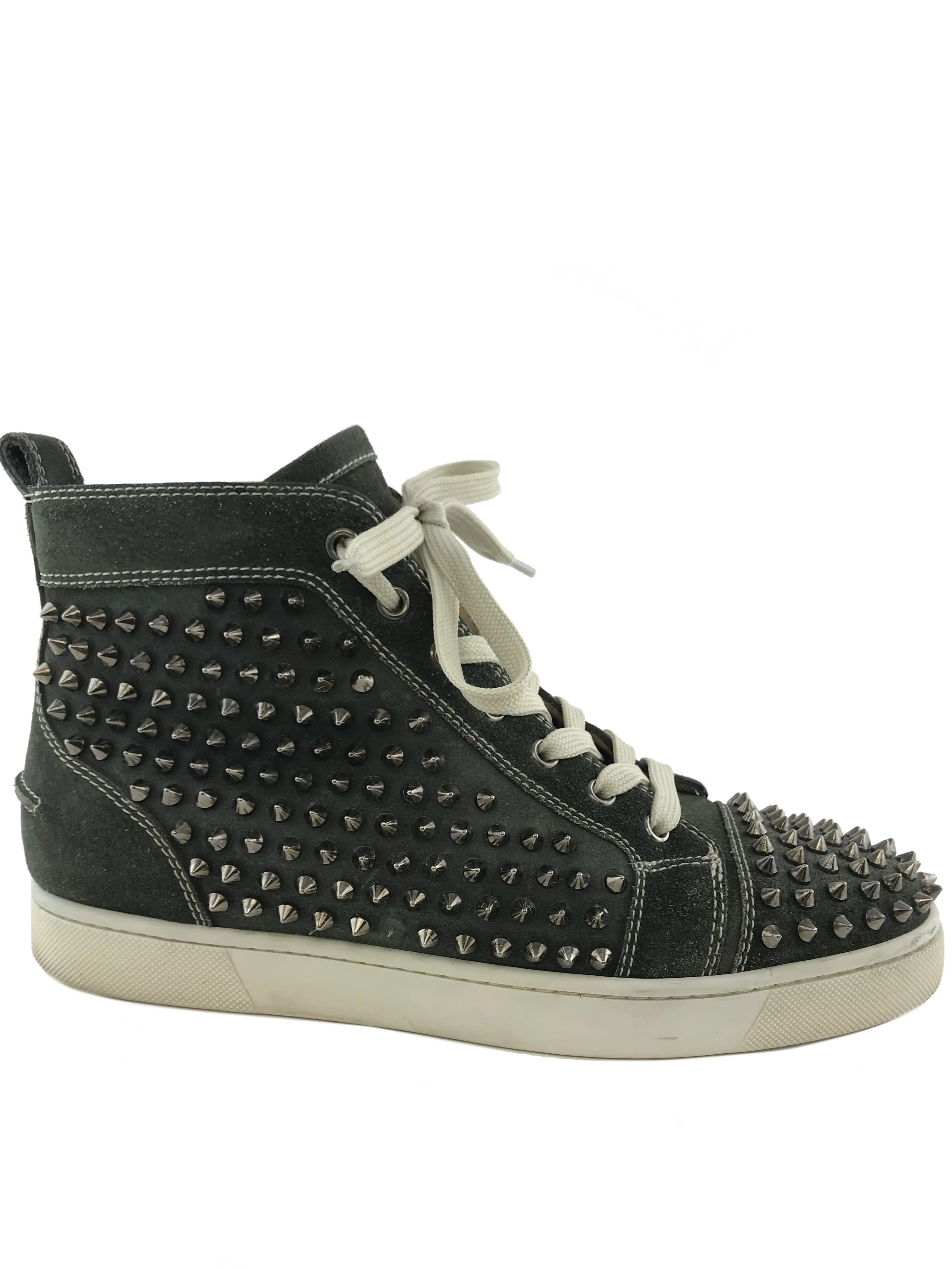 Christian Louboutin Men’s Louis Spikes Sneakers Size 8