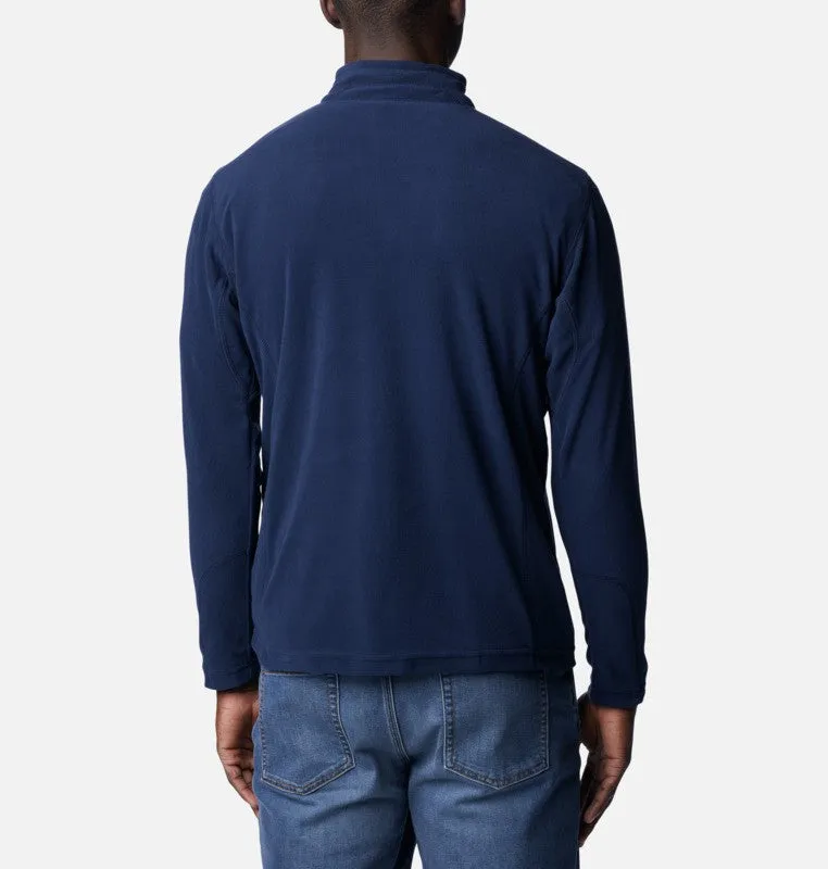 Columbia Mens Klamath Half Zip Fleece-NAVY