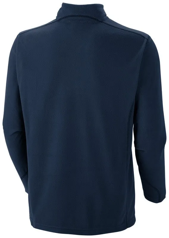 Columbia Mens Klamath Half Zip Fleece-NAVY