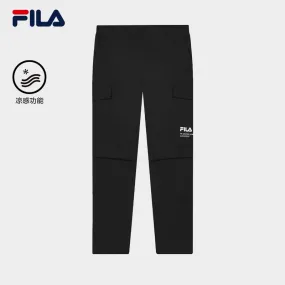 FILA CORE WHITE LINE FILA ORIGINALE Men Woven Pants in Black