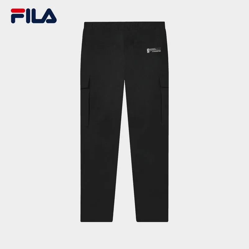 FILA CORE WHITE LINE FILA ORIGINALE Men Woven Pants in Black