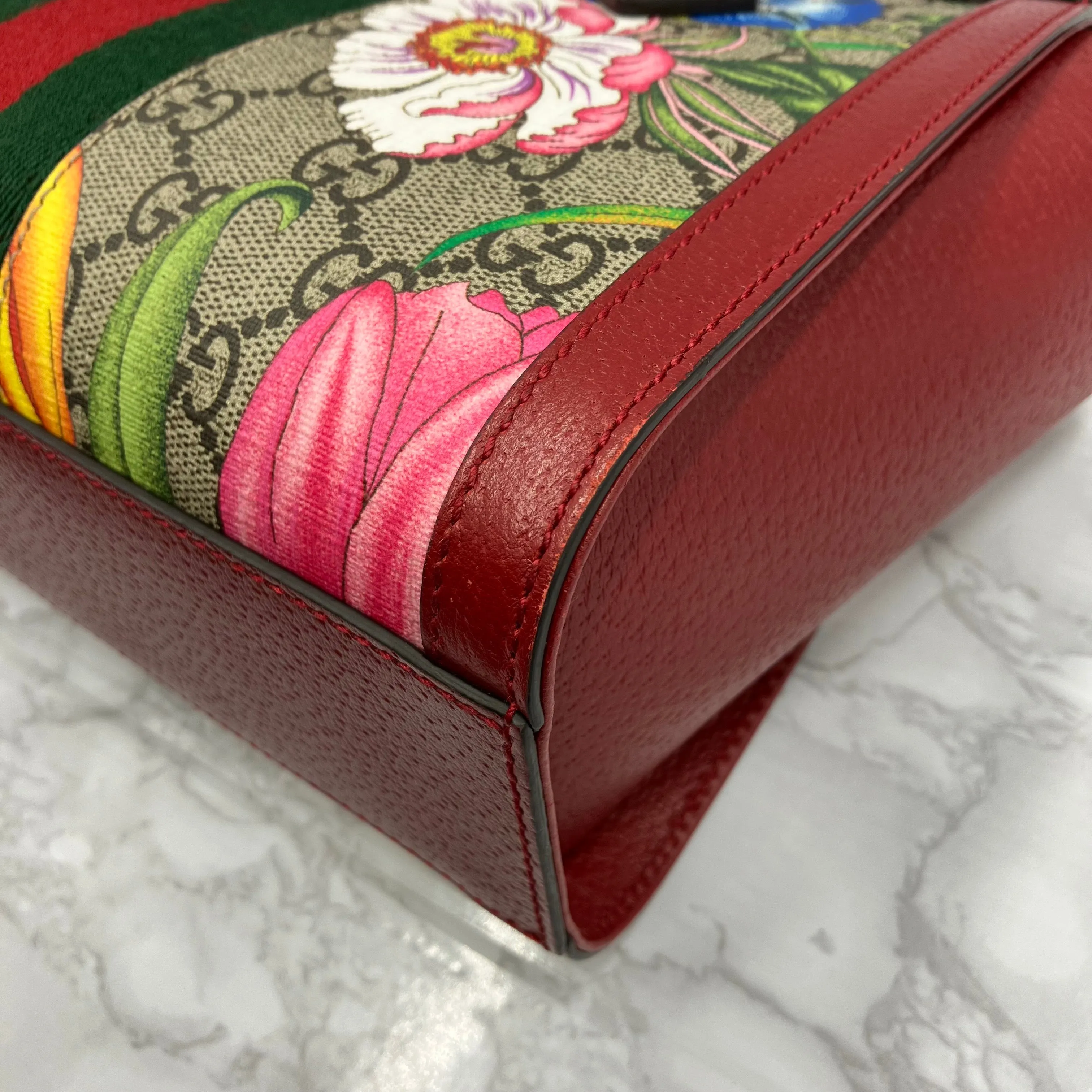 GUCCI Ophidia Flora Shoulder Bag