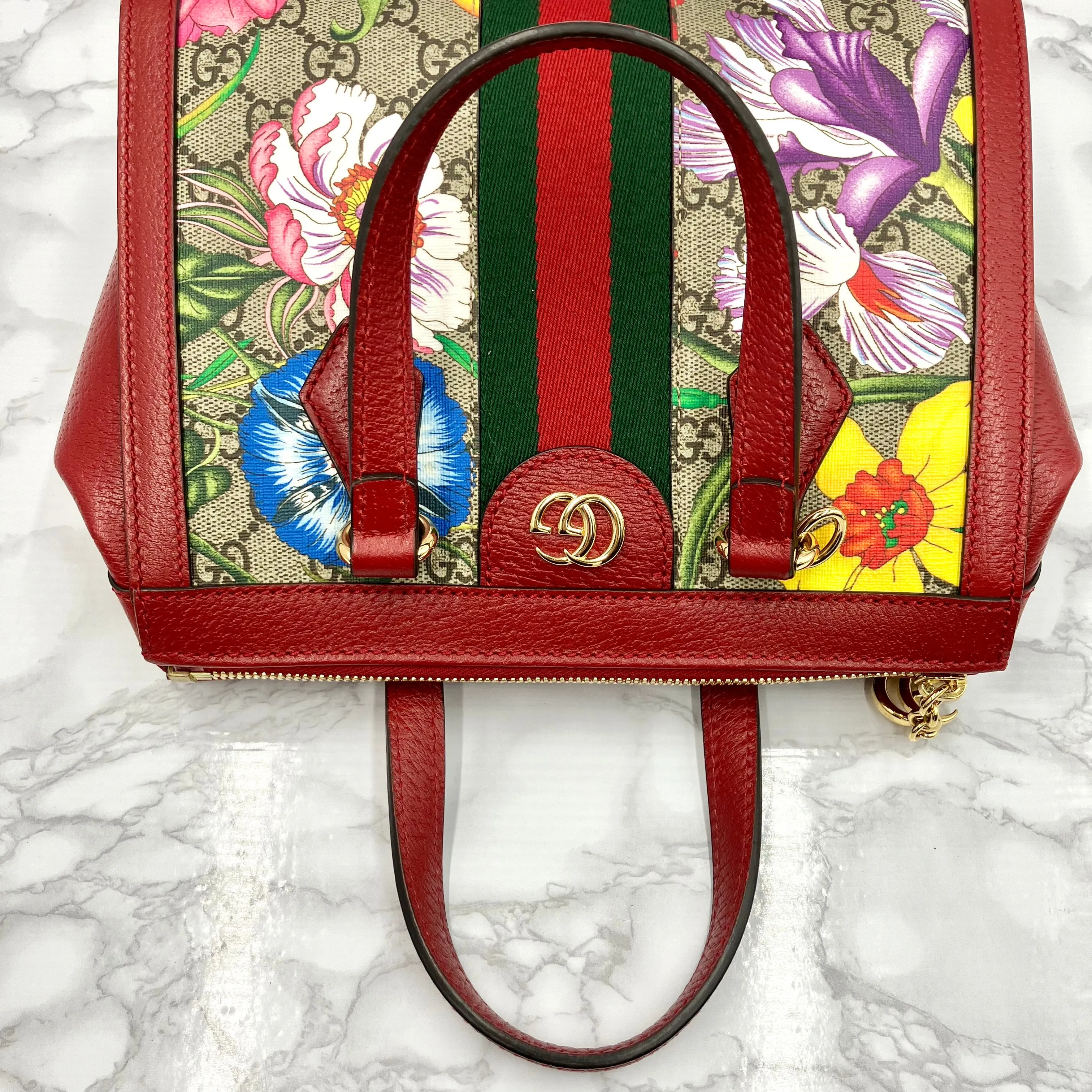 GUCCI Ophidia Flora Shoulder Bag