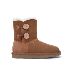 Harper - Classic Women's 2 Button UGG Boot - Premium Australian Merino Sheepskin