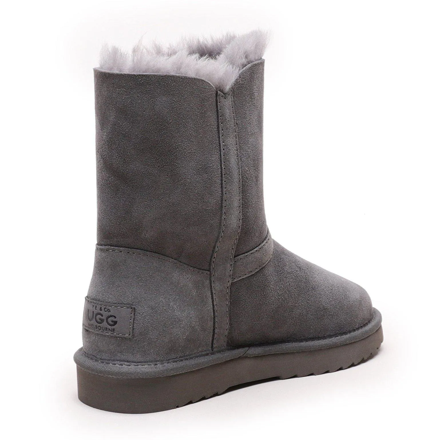 Hope - Classic Button Women's UGG Boot - Premium Australian Merino Sheepskin