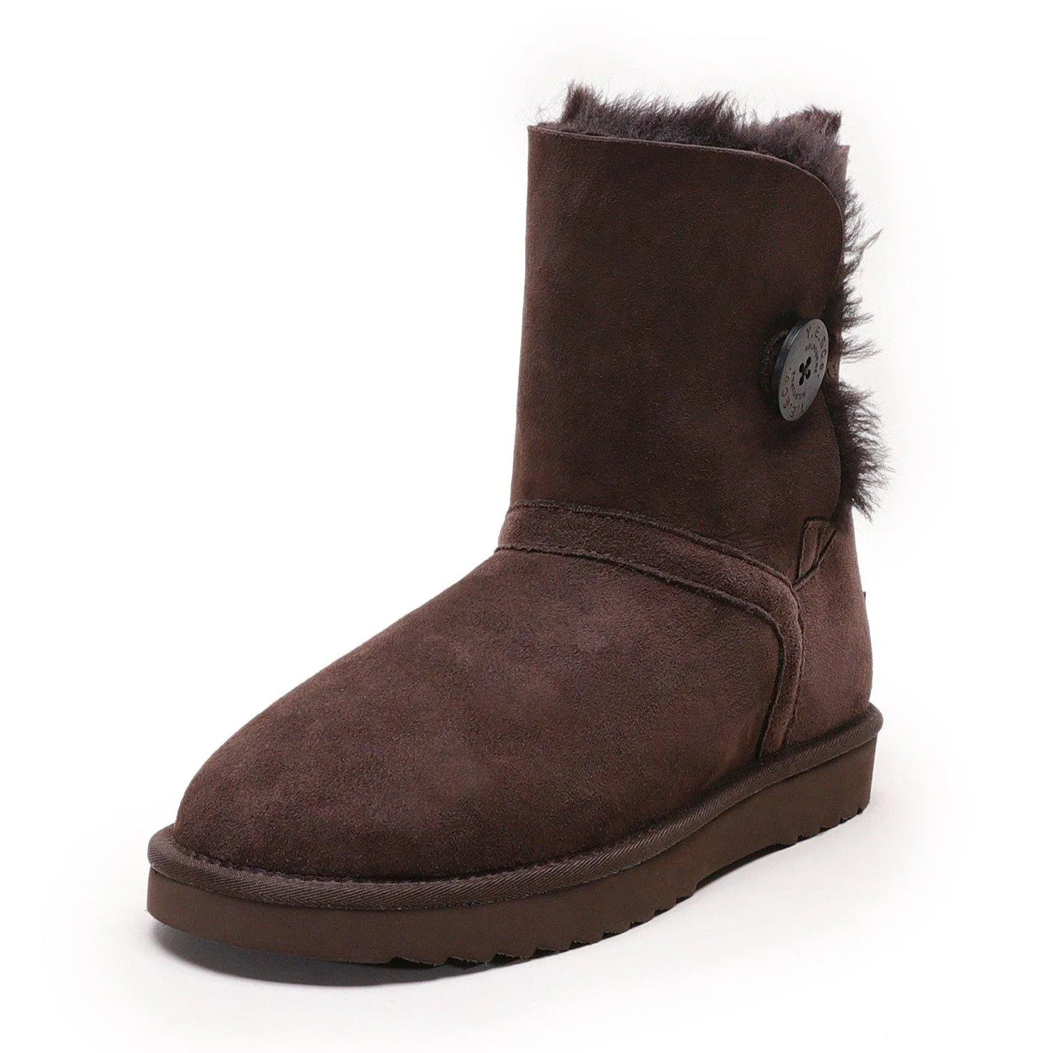 Hope - Classic Button Women's UGG Boot - Premium Australian Merino Sheepskin