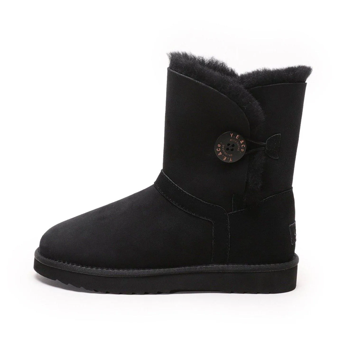 Hope - Classic Button Women's UGG Boot - Premium Australian Merino Sheepskin