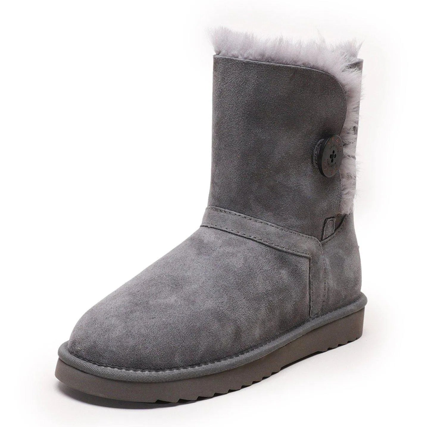 Hope - Classic Button Women's UGG Boot - Premium Australian Merino Sheepskin