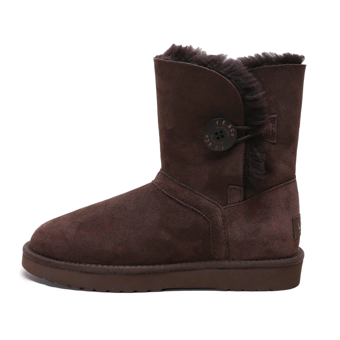 Hope - Classic Button Women's UGG Boot - Premium Australian Merino Sheepskin