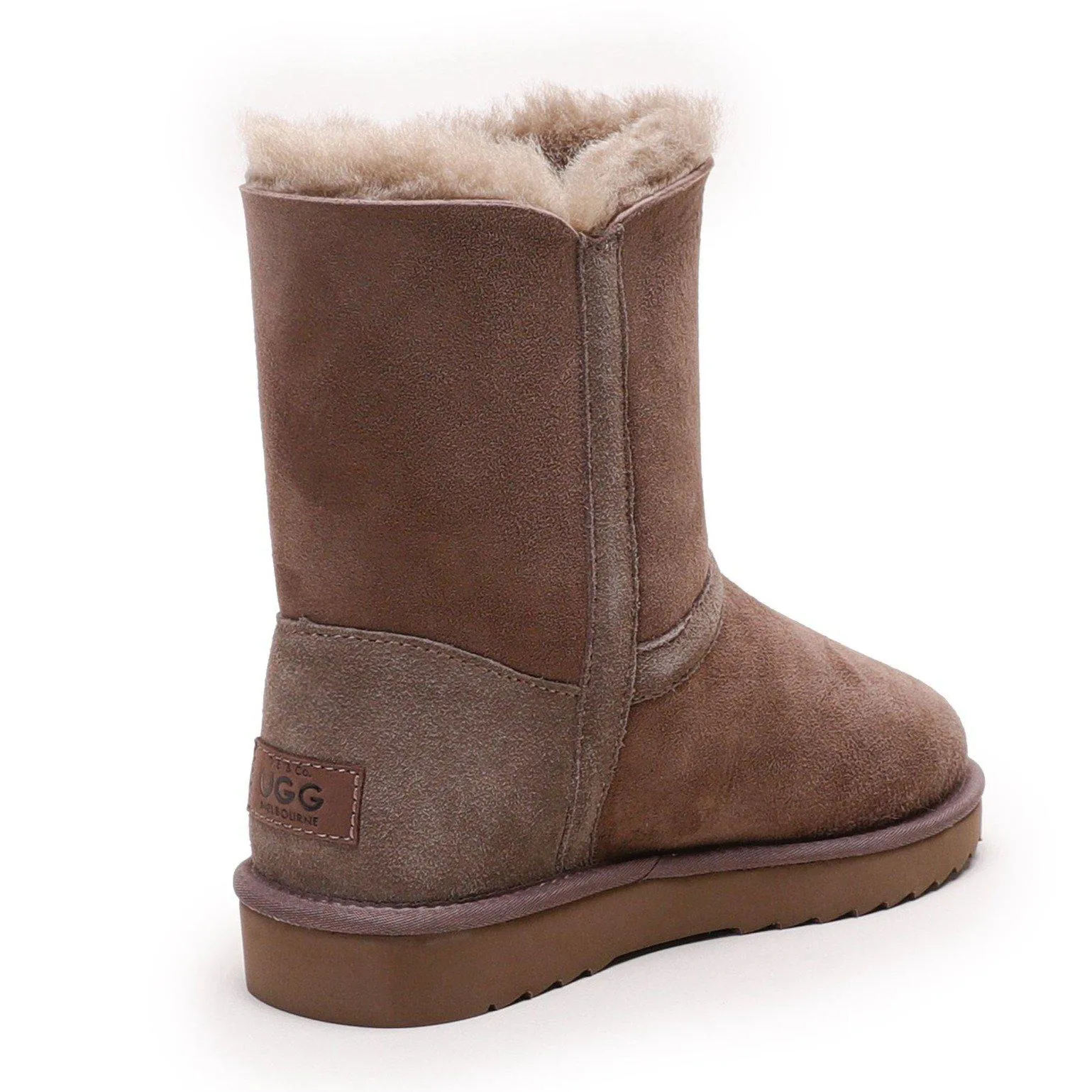 Hope - Classic Button Women's UGG Boot - Premium Australian Merino Sheepskin