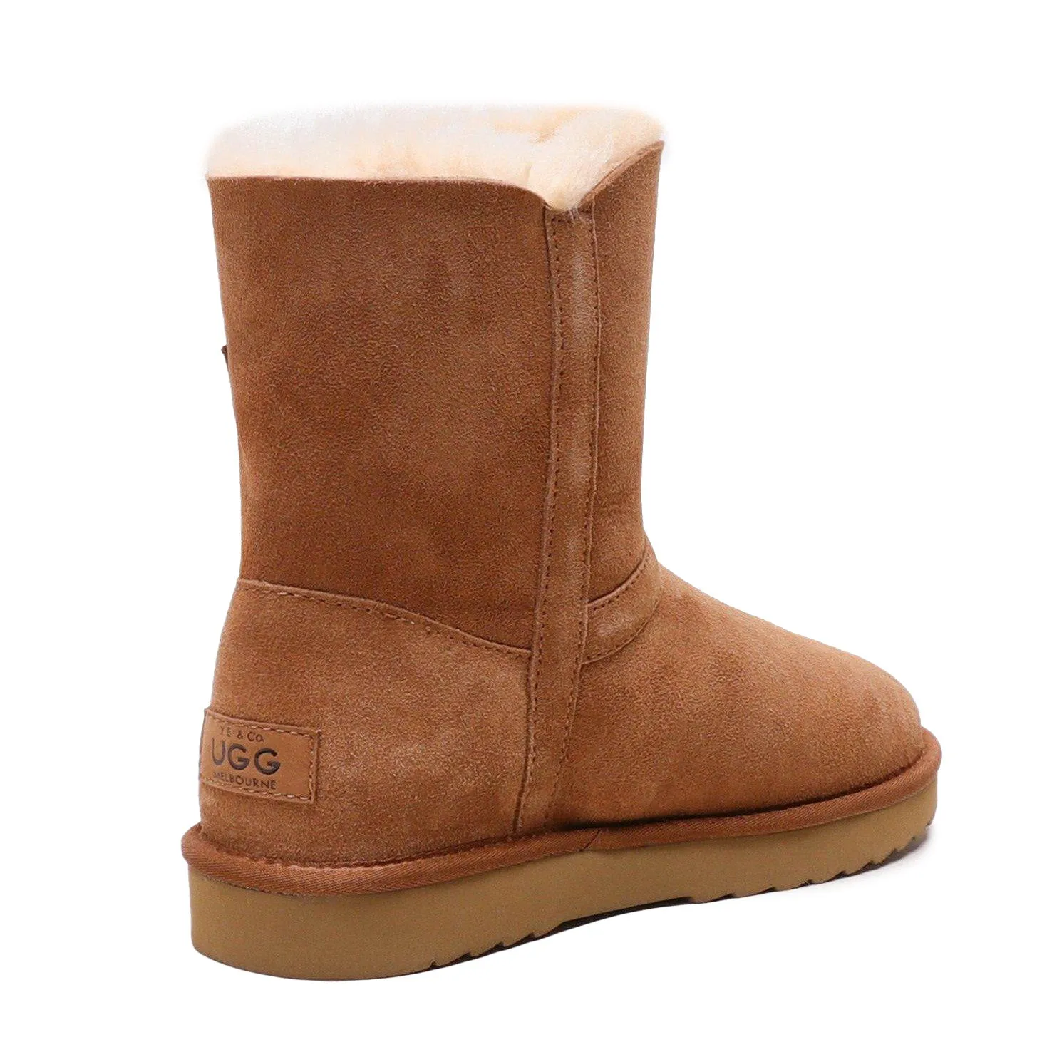 Hope - Classic Button Women's UGG Boot - Premium Australian Merino Sheepskin