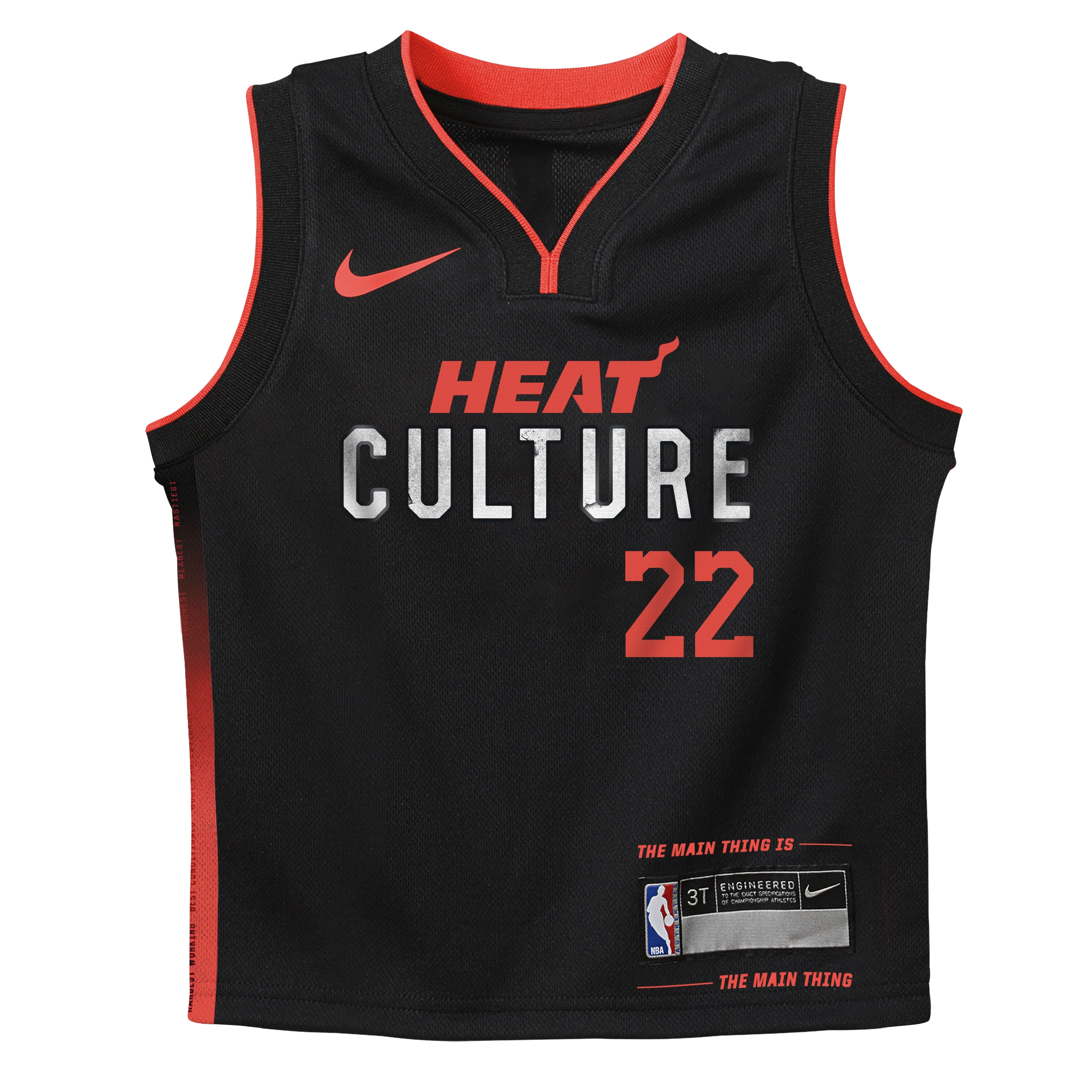 Jimmy Butler Nike HEAT Culture Kids Replica Jersey