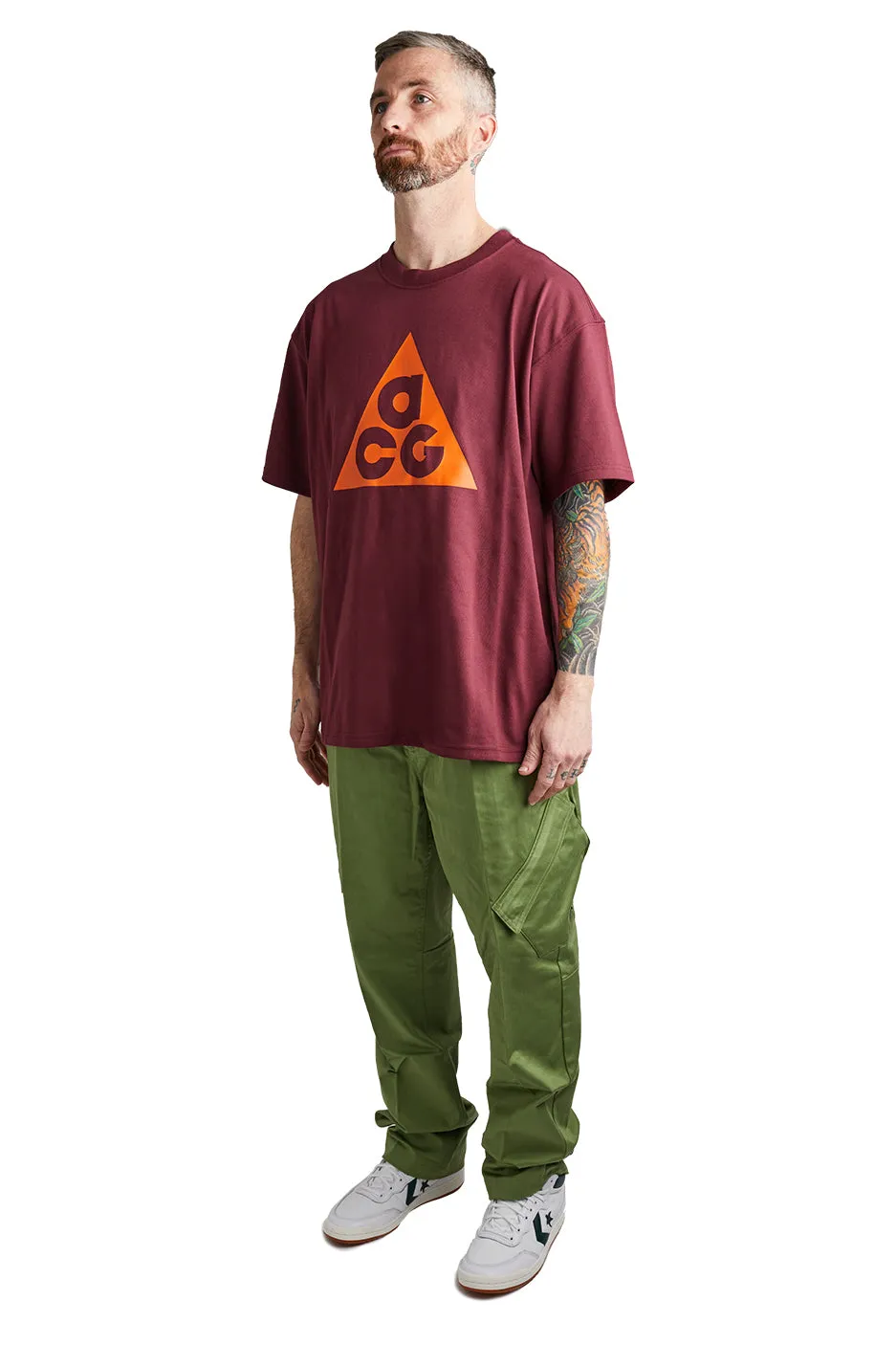 Nike ACG Comfortable Trails Tee 'Night Maroon'