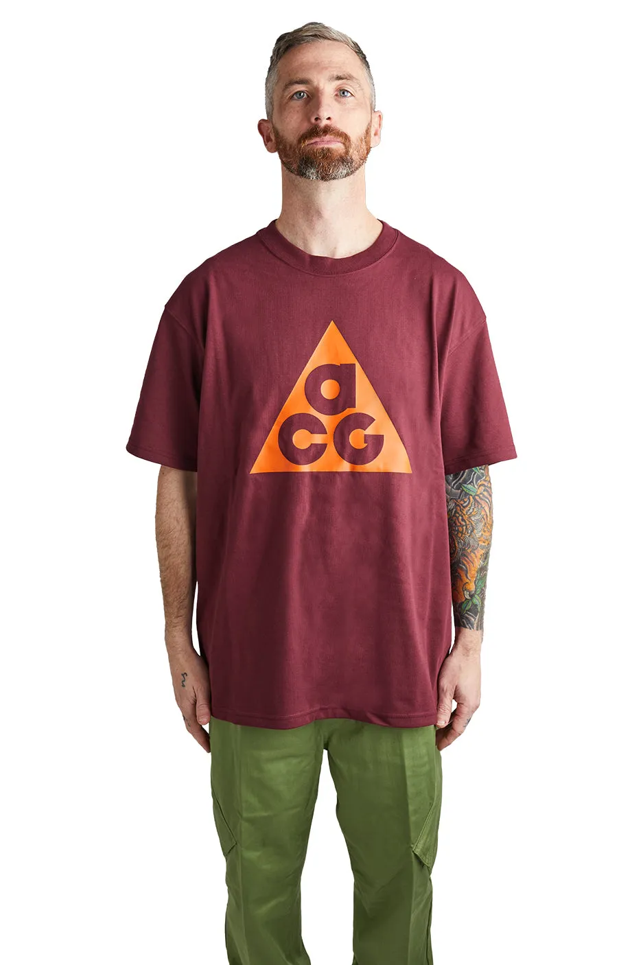 Nike ACG Comfortable Trails Tee 'Night Maroon'