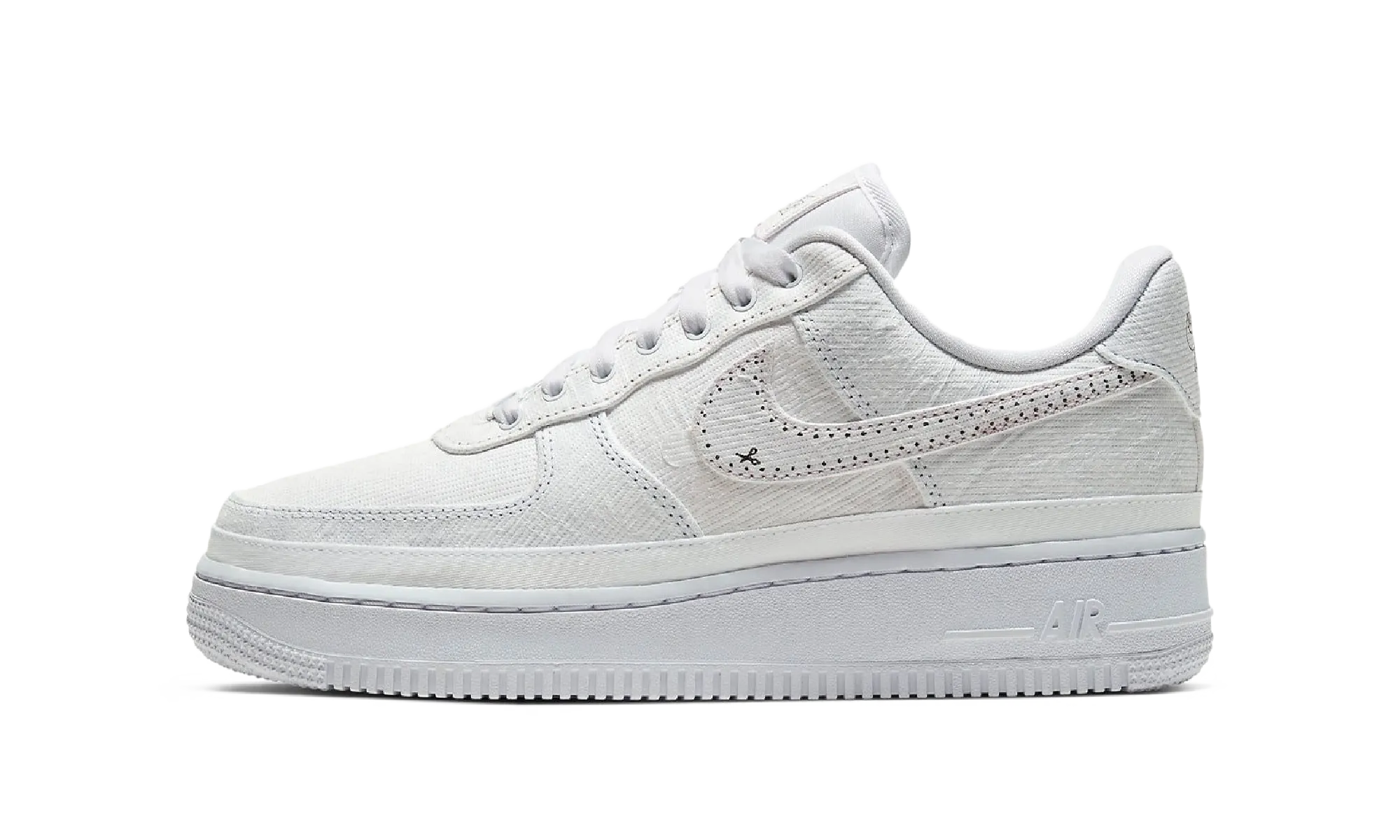 Nike Air Force 1 LX Tear Away White 'Red Swoosh'