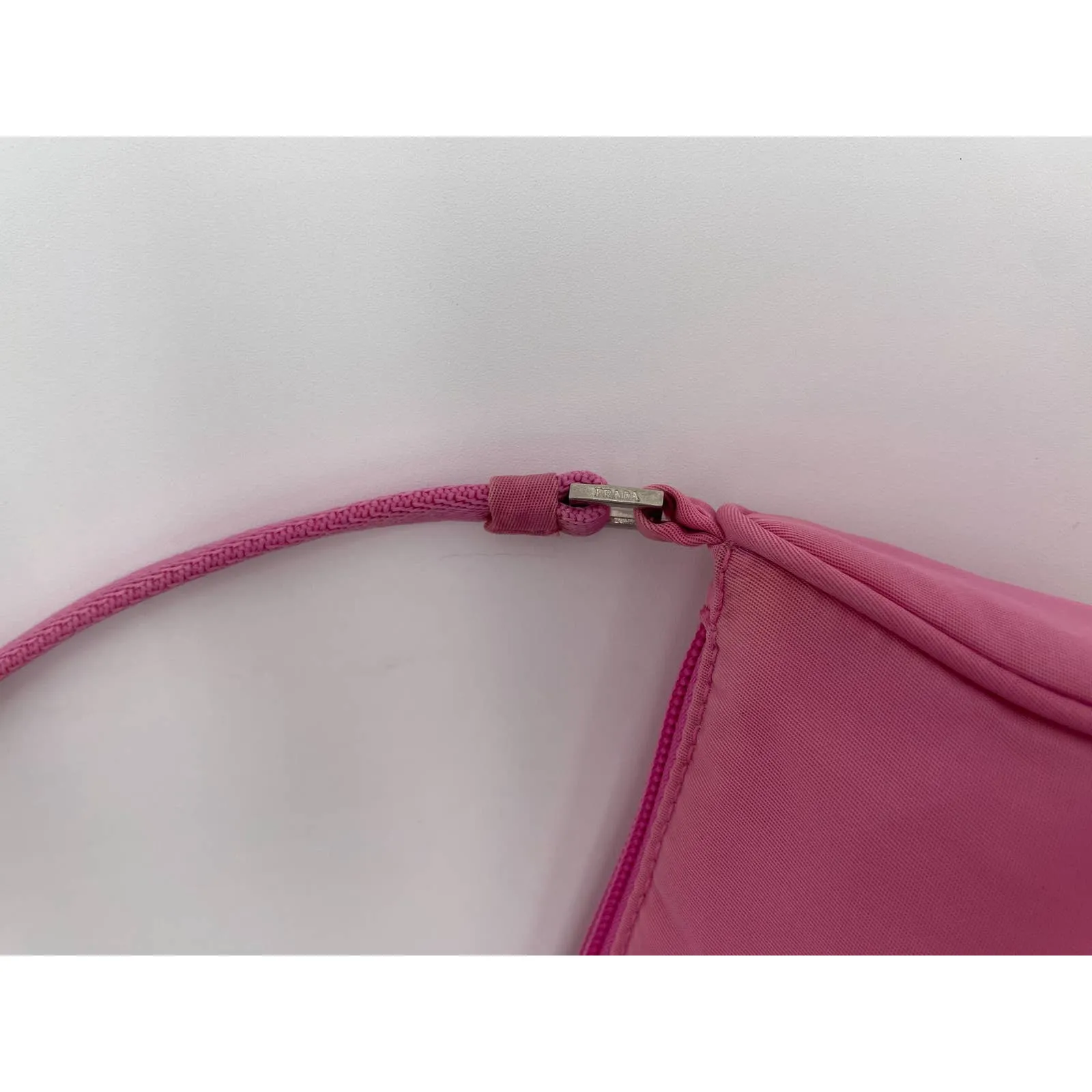 Prada Nylon Shoulder Bag Pink