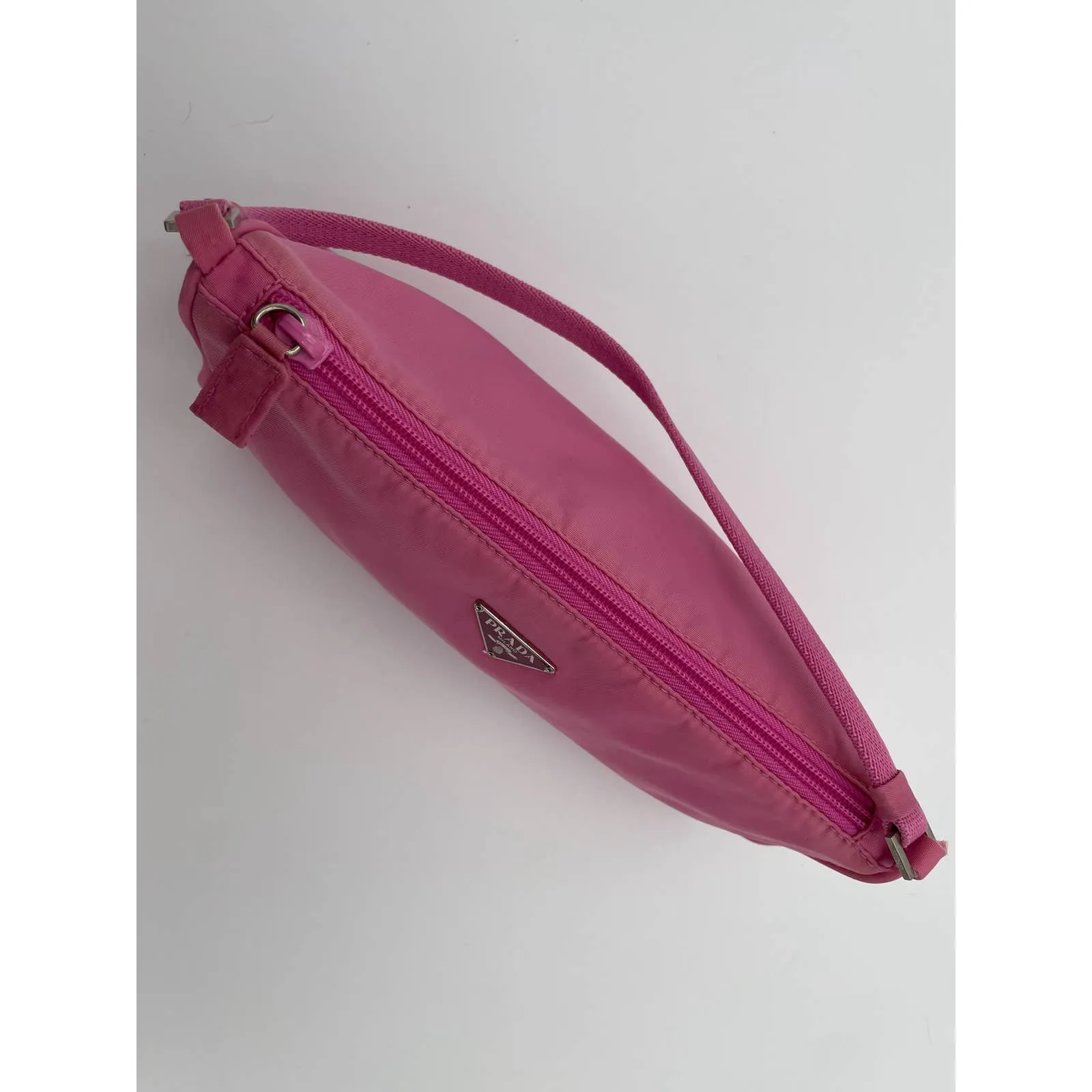 Prada Nylon Shoulder Bag Pink