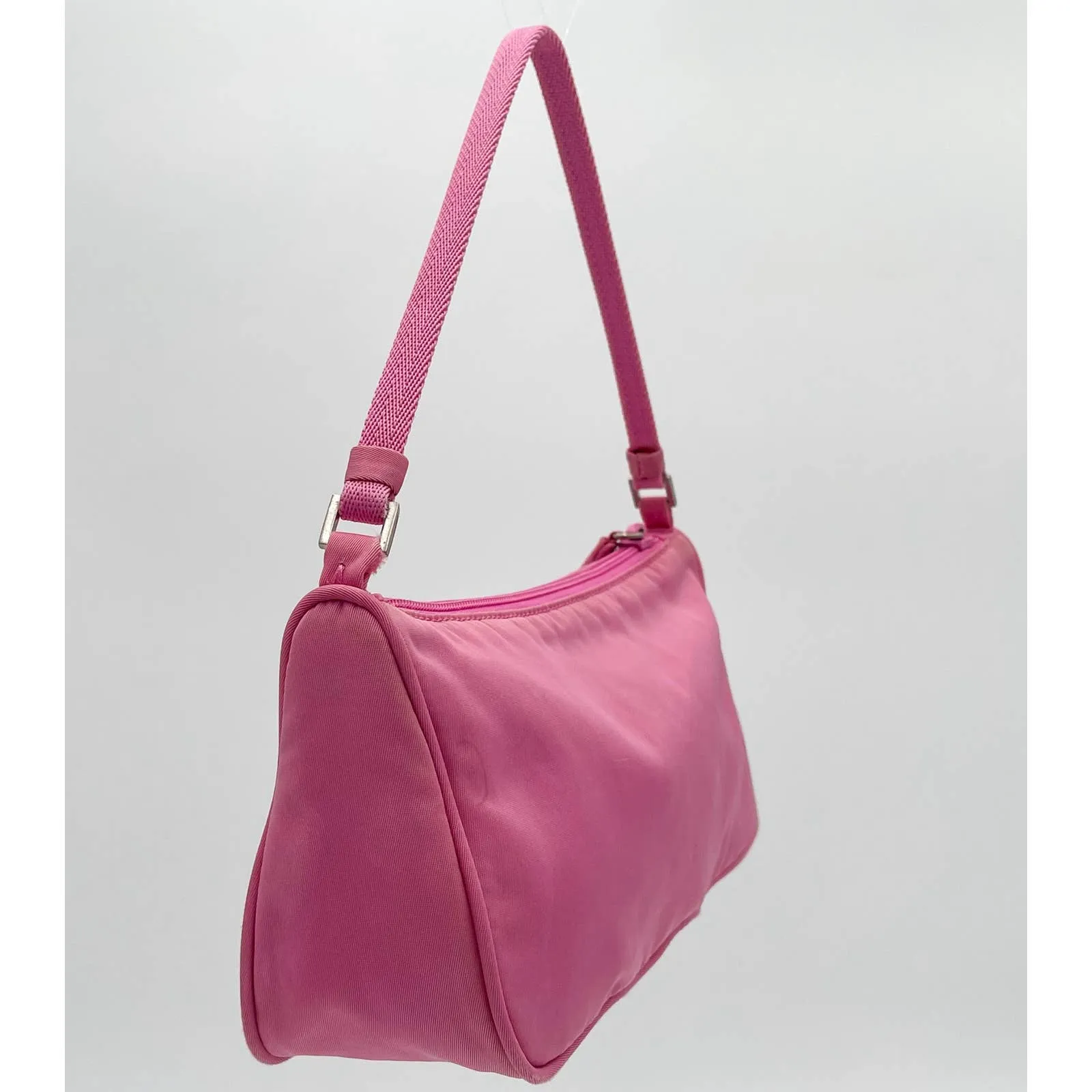 Prada Nylon Shoulder Bag Pink