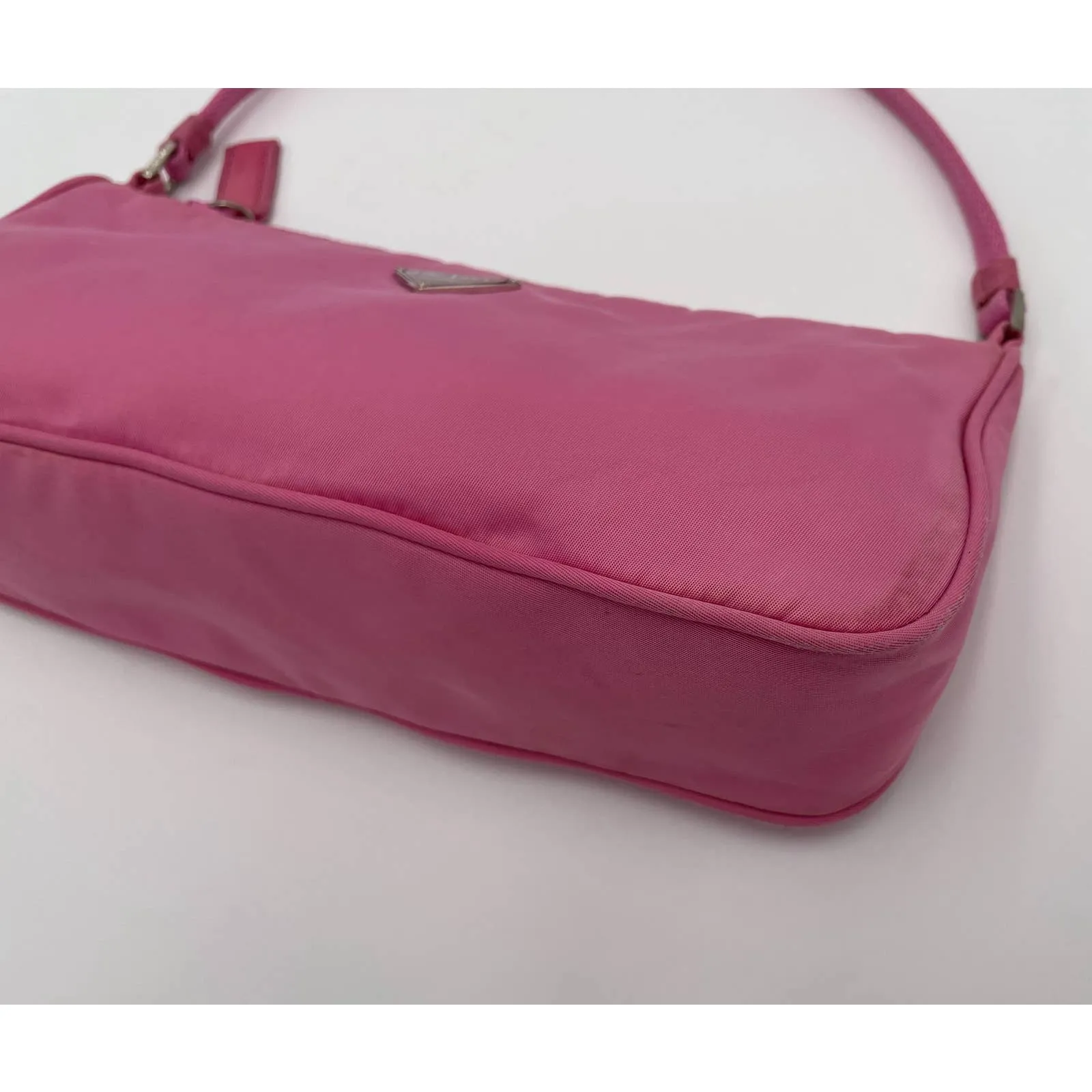 Prada Nylon Shoulder Bag Pink