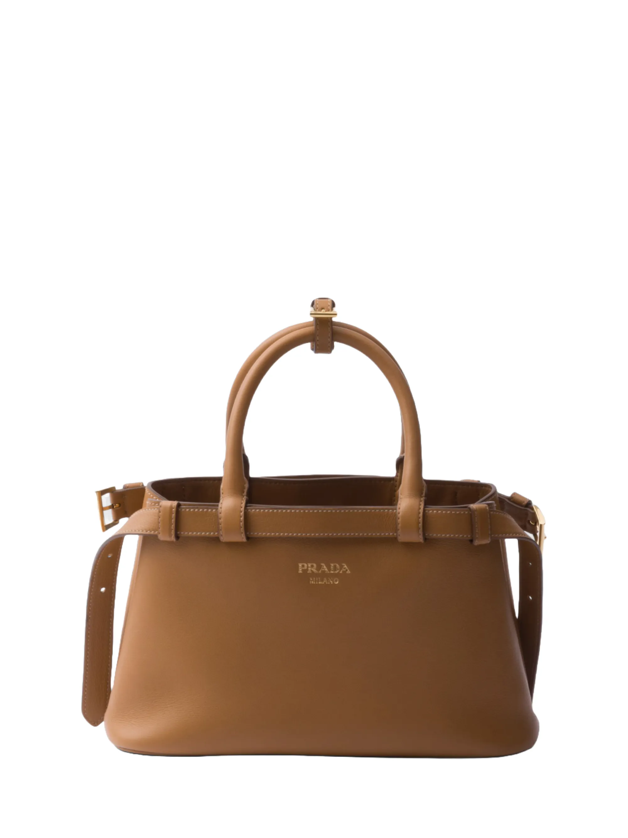 Prada Small Buckle Bag With Belt