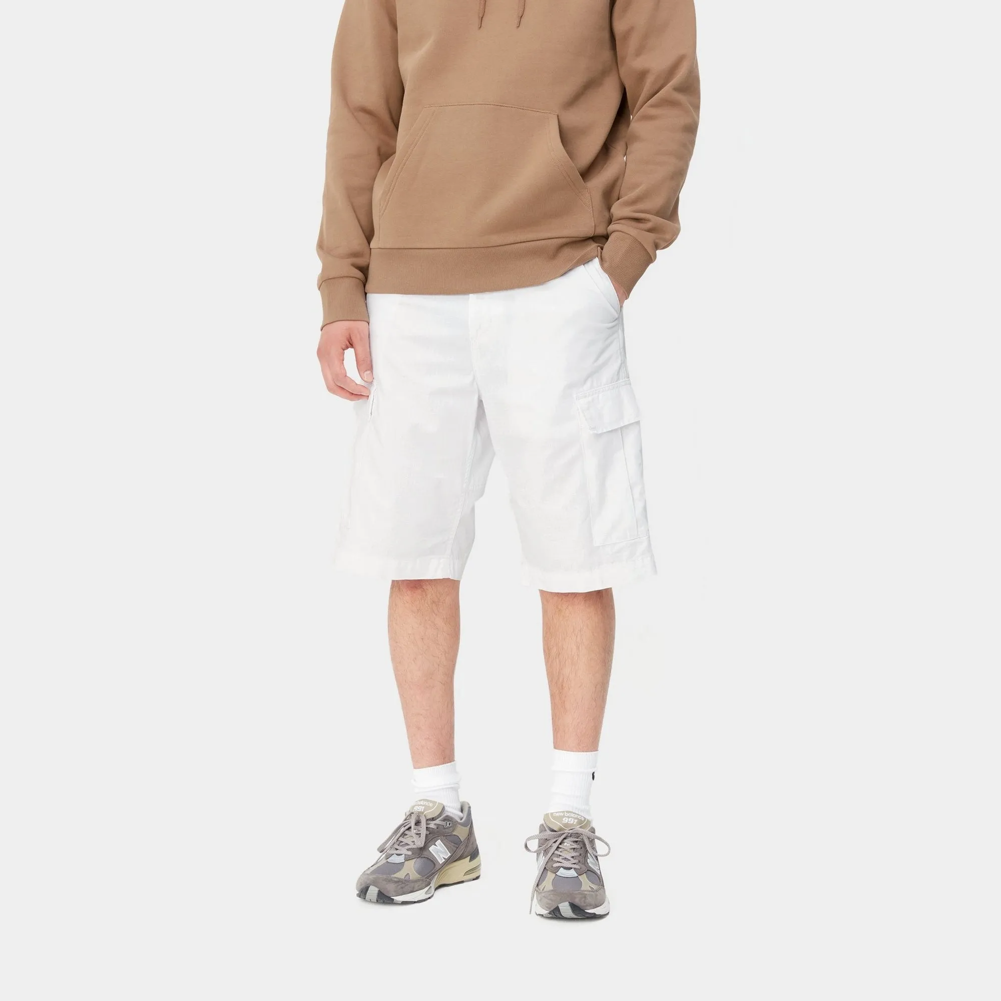 Regular Cargo Short | White