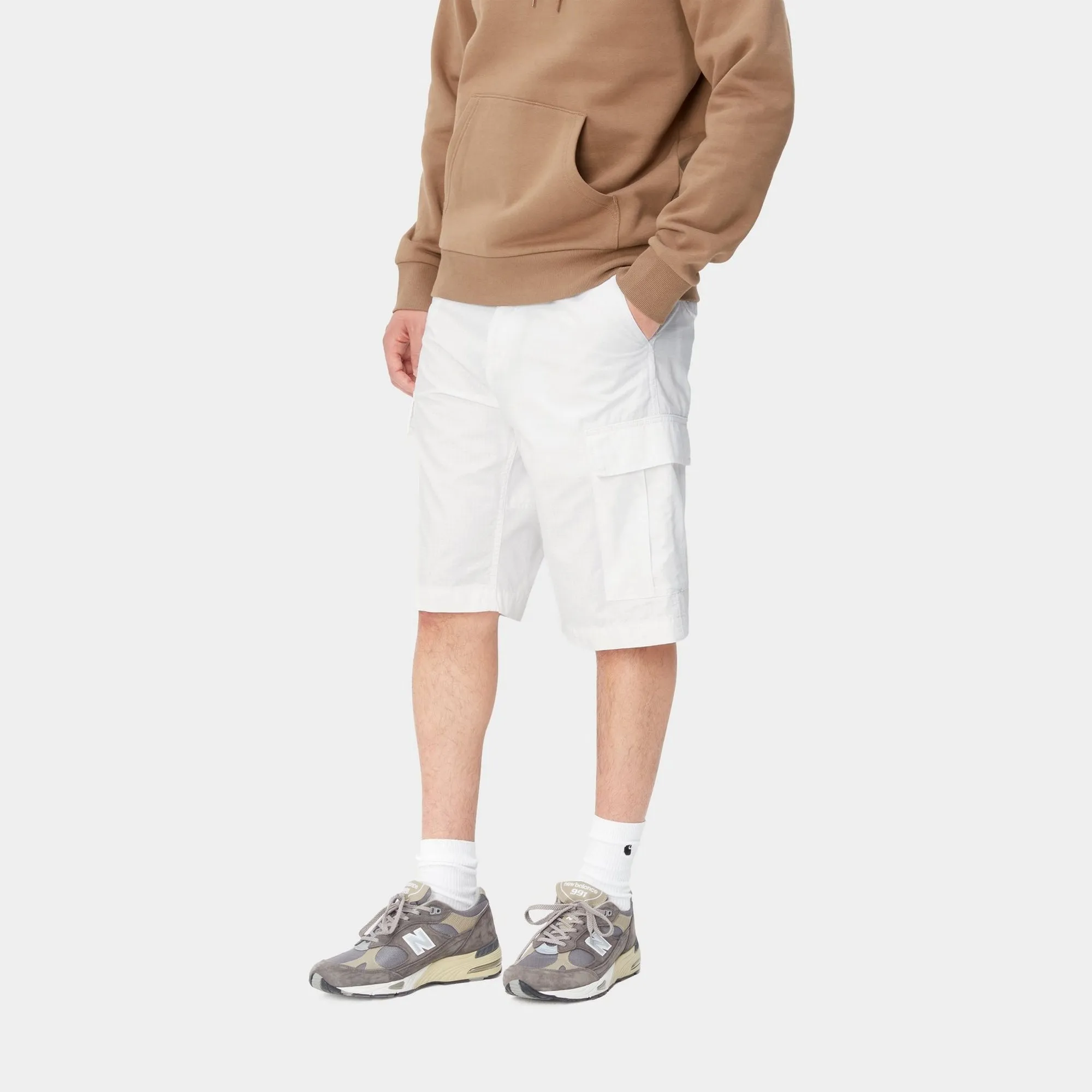 Regular Cargo Short | White