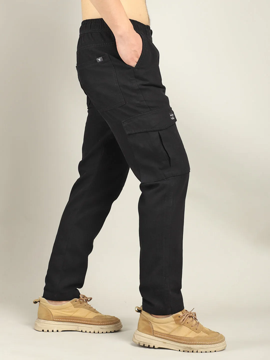 Stiller Cotton Twill Black Cargo