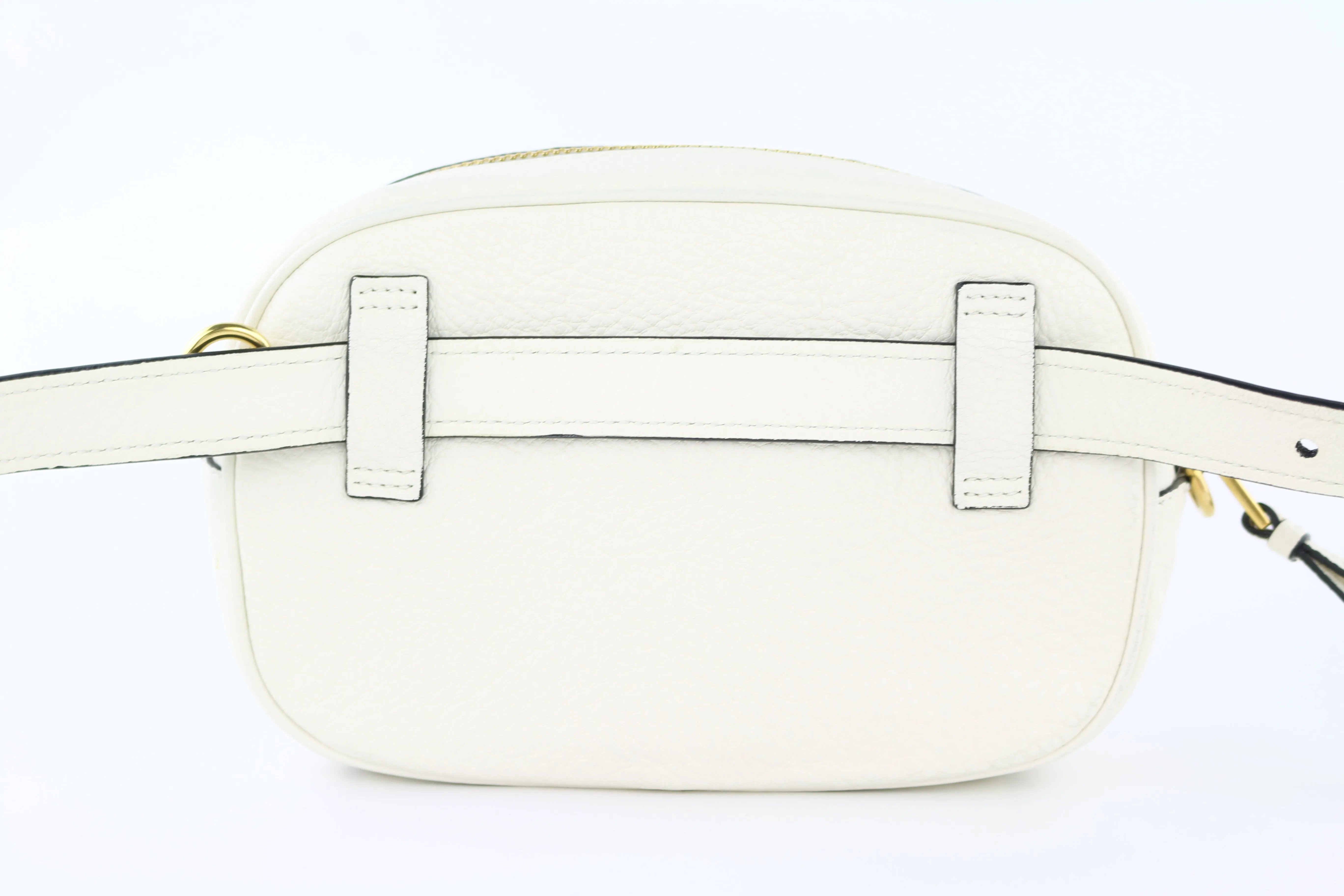 White Vitello Phenix Waist Bag