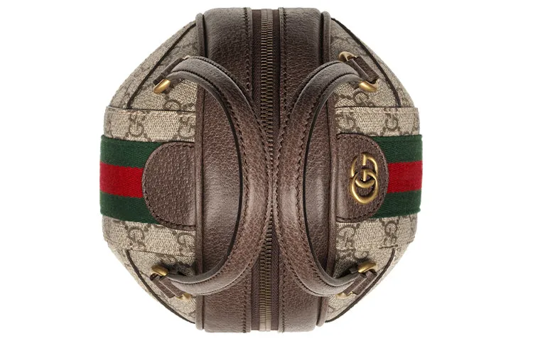 (WMNS) GUCCI Ophidia GG Mini-Sized BackBag Brown/Red/Green 574794-96I3T-8745