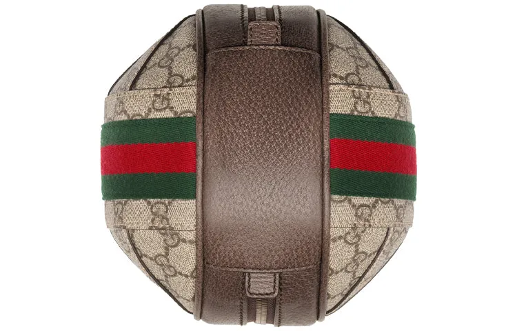 (WMNS) GUCCI Ophidia GG Mini-Sized BackBag Brown/Red/Green 574794-96I3T-8745